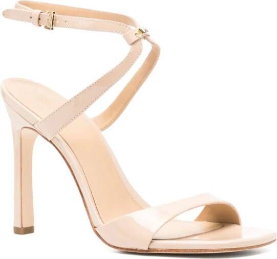 Michael Kors Leren sandalen 115 mm Beige