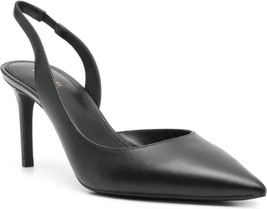 Michael Kors Alina Flex 75mm leather pumps Zwart