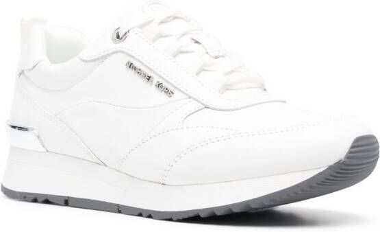 Michael Kors Allie leren sneakers Wit