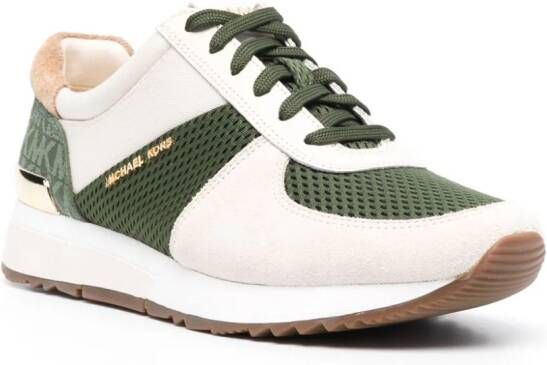 Michael Kors Allie sneakers met vlakken Groen