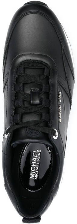 Michael Kors Georgie sneakers met hak Zwart - Foto 4