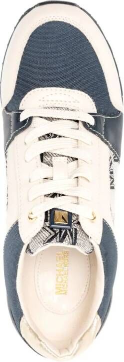 Michael Kors Billie sneakers met monogram Beige