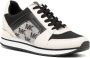 Michael Kors Billie sneakers met monogram Zwart - Thumbnail 2