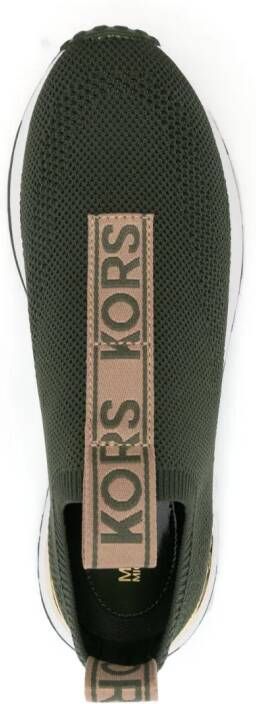 Michael Kors Bodie slip-on sneakers Groen