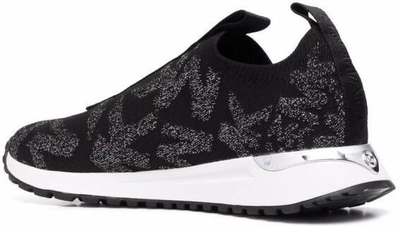 Michael Kors Bodie sneakers met logoprint Zwart