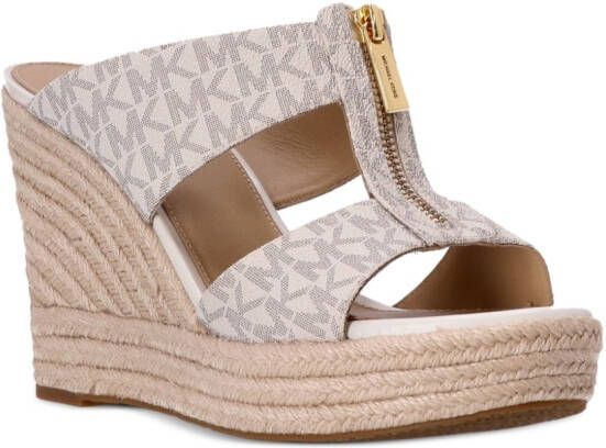 Michael Kors Bradley leren muiltjes Beige