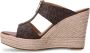 Michael Kors Bradley leren muiltjes Bruin - Thumbnail 5
