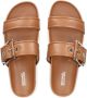 Michael Kors Leren sandalen met gesp Bruin - Thumbnail 4