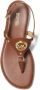 Michael Kors Casey sandalen met logoplakkaat Bruin - Thumbnail 3