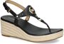 Michael Kors Casey sandalen met logoplakkaat Zwart - Thumbnail 2