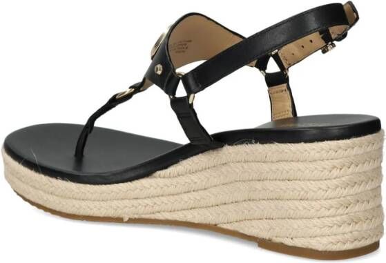 Michael Kors Casey sandalen met logoplakkaat Zwart