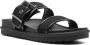 Michael Kors Colby leren sandalen Zwart - Thumbnail 2