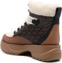 Michael Kors Rory leren combat boots Zwart - Thumbnail 6