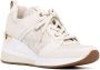 Michael Kors Teenslippers met logoplakkaat Goud - Thumbnail 2