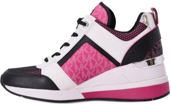 Michael Kors Georgie sneakers met plateauzool Roze