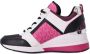 Michael Kors Georgie sneakers met plateauzool Roze - Thumbnail 9