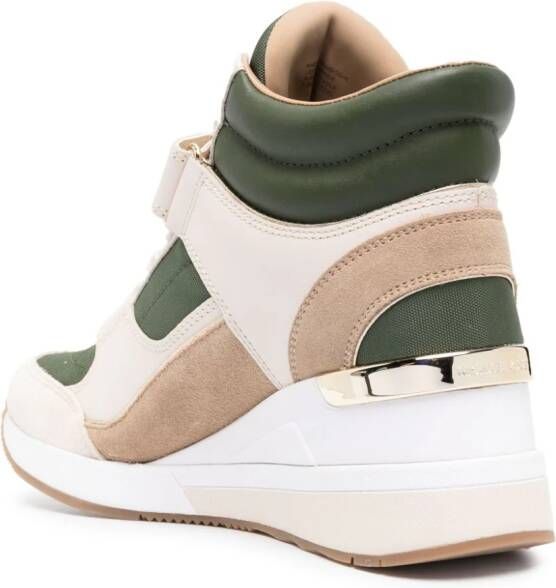 Michael Kors Ghibly high-top sneakers Beige