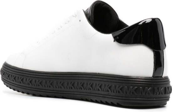 Michael Kors Georgie sneakers met hak Zwart - Foto 12