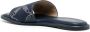 Michael Kors Hayworth slippers met logoplakkaat Blauw - Thumbnail 3