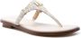 Michael Kors Gilmore slippers met monogram patroon Beige - Thumbnail 26