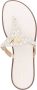 Michael Kors Jillian sandalen met logoplakkaat Beige - Thumbnail 4