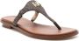 Michael Kors Jillian sandalen met logoplakkaat Beige - Thumbnail 14