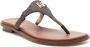 Michael Kors Gilmore slippers met monogram patroon Beige - Thumbnail 14