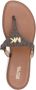 Michael Kors Gilmore slippers met monogram patroon Beige - Thumbnail 20