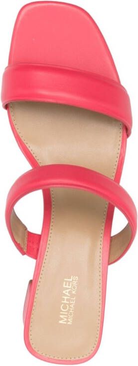 Michael Kors Jules leren muiltjes Roze
