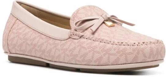 Michael Kors Juliette loafers met logoprint Roze