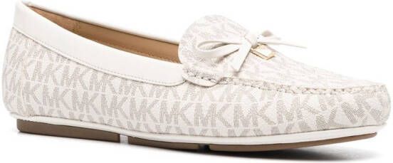 Michael Kors Parker loafers met logo-plakkaat Bruin - Foto 2
