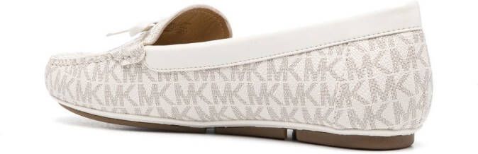 Michael Kors Parker loafers met logo-plakkaat Bruin - Foto 3
