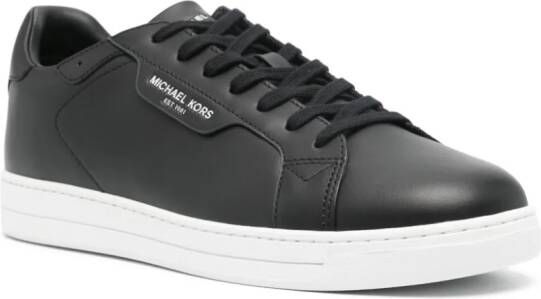 Michael Kors Keating leren sneakers Zwart