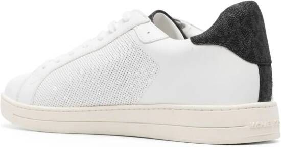 Michael Kors Sneakers met geperforeerd vlak Wit