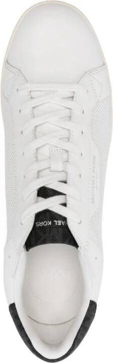 Michael Kors Sneakers met geperforeerd vlak Wit