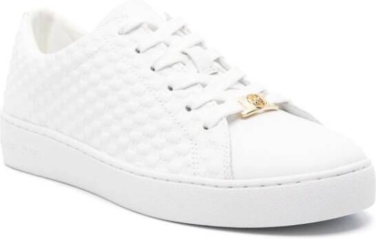 Michael Kors Sneakers met logo-reliëf Wit