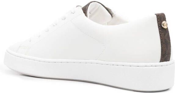 Michael Kors Keaton sneakers met monogram Bruin