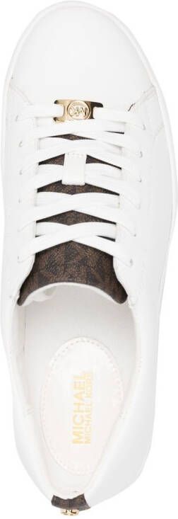 Michael Kors Keaton sneakers met monogram Bruin