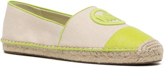 Michael Kors Rory espadrilles met logo-reliëf Beige