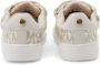 Michael Kors Kids glitter-detailing monogram-print sneakers Beige - Thumbnail 3