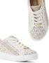 Michael Kors Kids Sneakers met glittervlakken en monogram-print Beige - Thumbnail 4