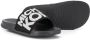 Michael Kors Kids Slippers met verfraaid logo Zwart - Thumbnail 2
