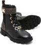 Michael Kors Kids Veterlaarzen met monogramprint Zwart - Thumbnail 2