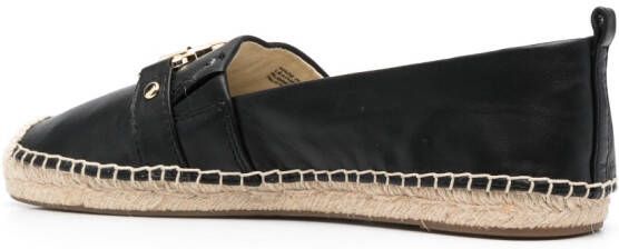 Michael Kors Leren espadrilles Zwart