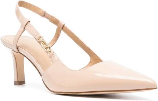 Michael Kors Leren pumps Beige