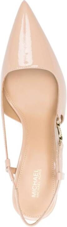 Michael Kors Leren pumps Beige