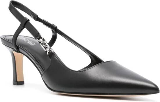 Michael Kors Leren pumps Zwart