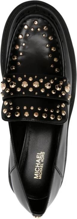 Michael Kors Loafers verfraaid met studs Zwart