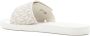 Michael Kors Canvas slippers met logoplakkaat Wit - Thumbnail 3