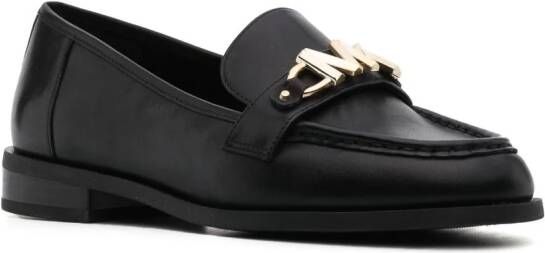 Michael Kors Loafers met logoplakkaat Zwart